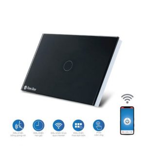 Công tắc cảm ứng âm tường 1 nút bấm RD SW.1 Rạng Đông