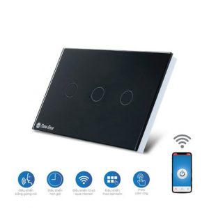 Công tắc cảm ứng âm tường thông minh 3 nút bấm RD SW.3 Rạng Đông