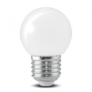 Bóng đèn LED BULB tròn màu 1W màu trắng